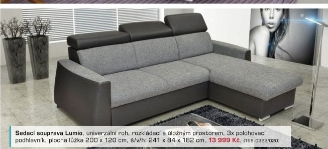 Lumio - univerzální roh (inari 81 sk.3/ madryt 1100 sk. 3)