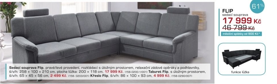 Flip - pravý roh