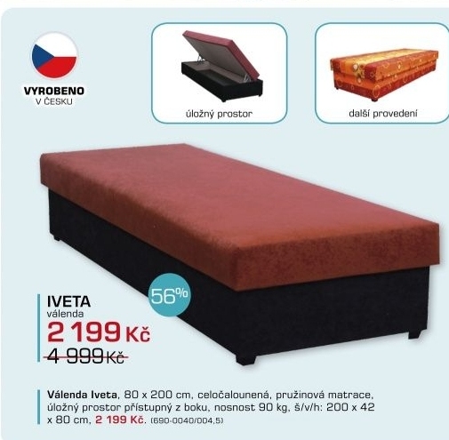 Iveta (černá/vínová)