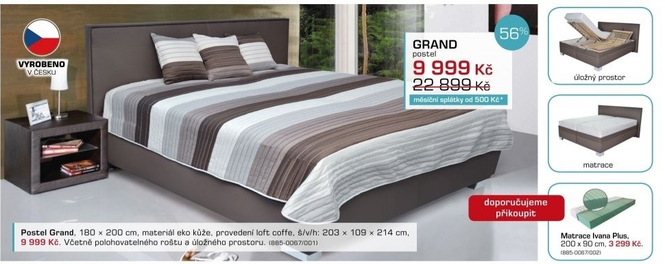 Grand - Postel 180x200