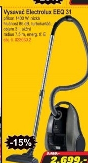 Vysavač Electrolux EEQ 31