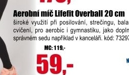 Gymnastický míč Lifefit