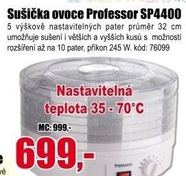 Sušička ovoce SP4400 Professor