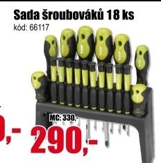 Šroubovák Extol Craft