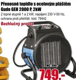 Topidlo Güde GEH 2000 P