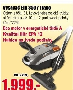 Vysavač Eta 3507 Tiago