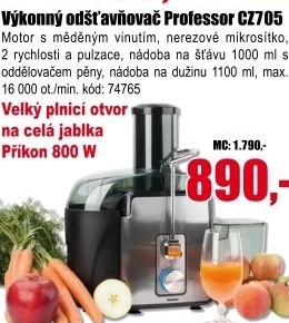 Odšťavňovač Professor CZ705