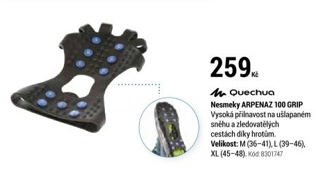 NESMEKY ARPENAZ 100 GRIP ČERNÉ