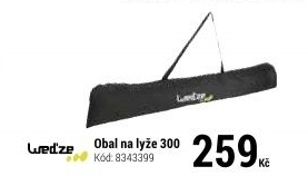 OBAL NA LYŽE 300 ČERNÝ