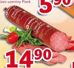 Salám Vysočina písecká Maso uzeniny Písek