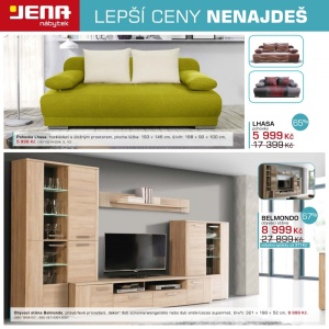 akční leták Jena nábytek 9.11.2016-22.11.2016