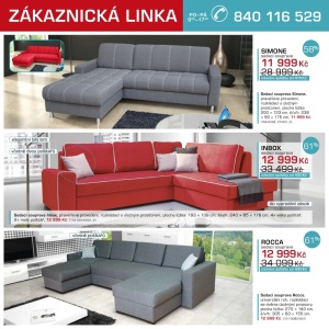 akční leták Jena nábytek 9.11.2016-22.11.2016