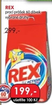 Prací prášek Rex