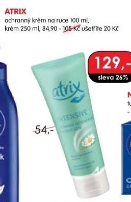 Krém na ruce Atrix