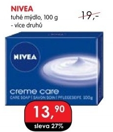 Tuhé mýdlo krémové Nivea