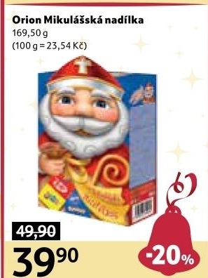 Mikulášská nadílka Orion