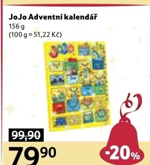 Adventní kalendář JoJo - Tesco akcniletaky.com