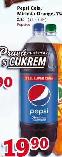 Limonáda Pepsi