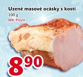 Masové ocásky uzené s kostí Schneider