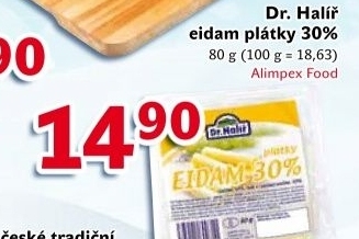 Sýr Eidam 30% Dr.Halíř