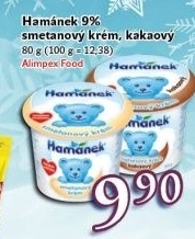 Smetanový krém Hamánek