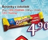 Tyčinka Banán v čokoládě Figaro