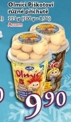 Dezert piškotoví Olmíci Olma
