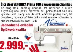 Šicí stroj Veronica