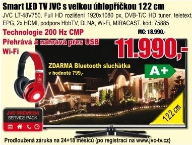 BTV LCD televizor JVC LT-48V750