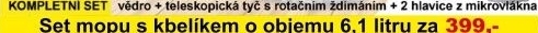 Mop set rotační Mopio