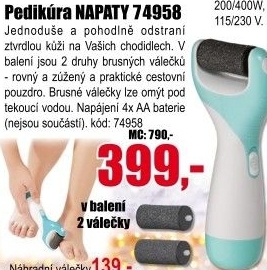 Elektrický pilník na paty