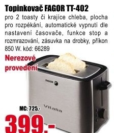 Topinkovač Fagor TT-402