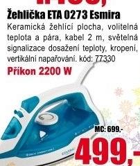 Napařovací žehlička Esmira 0273 90000 Eta