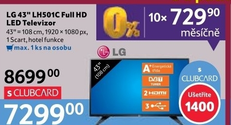 LED Televizor LH501C LG