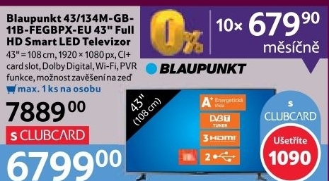 LED Televizor 134M-GB- 11B-FEGBPX-EU Blaupunkt