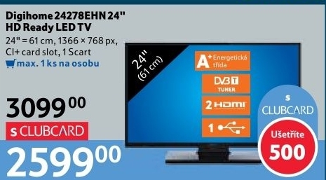 LED televize 24278EHN Digihome