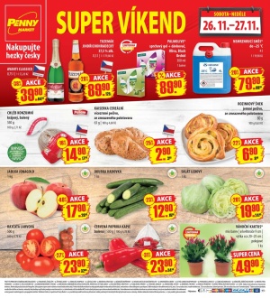 akční leták Penny Market 24.11.2016-27.11.2016