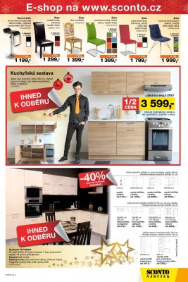 akční leták Sconto nábytek 23.11.2016-27.12.2016