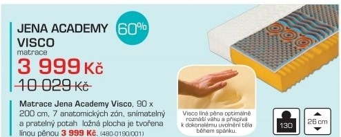 Jena Academy Visco (200x90)