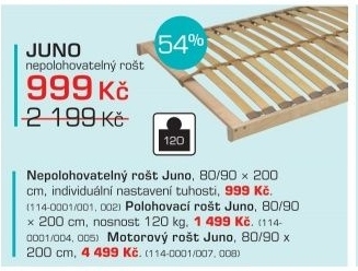 Juno 90x200 cm (bříza lamely a bočnice, buk hranolky)