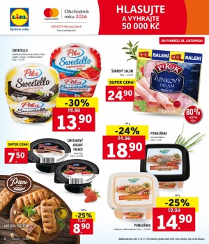 akční leták Lidl 28.11.2016-4.12.2016