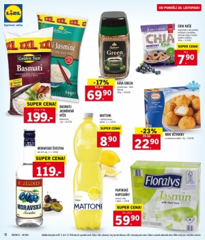akční leták Lidl 28.11.2016-4.12.2016
