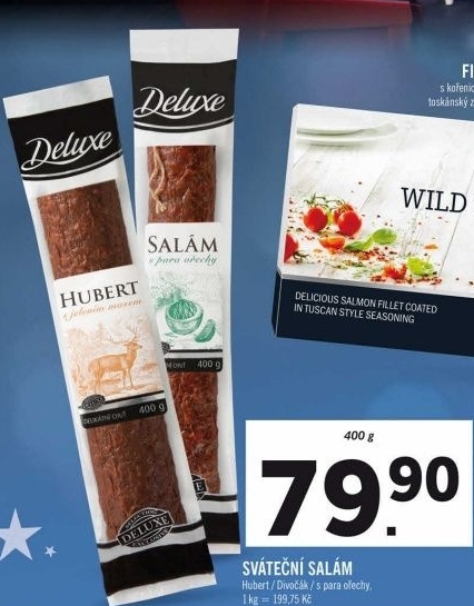 Salám sváteční Hubert Deluxe