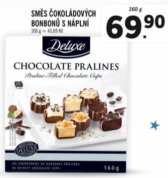Bonboniéra Pralinky Deluxe
