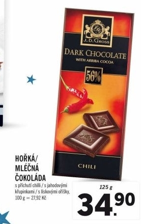 Čokoláda J.D. Gross