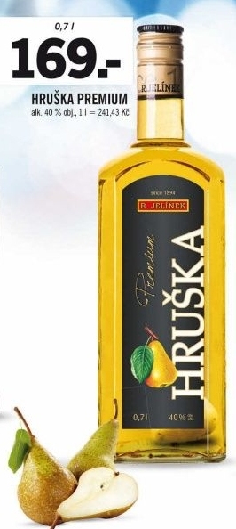Pálenka Hruška Premium Rudolf Jelínek