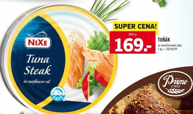 Tuňák kousky v oleji Nixe