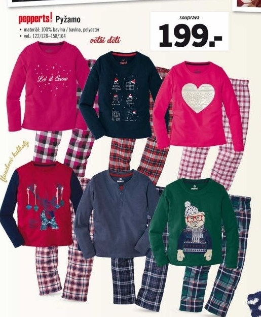 Dívčí pyžamo Pepperts!