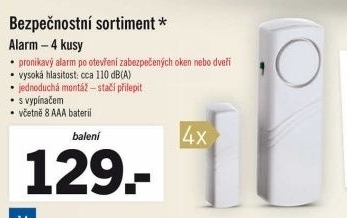 Bezpečnostní alarm