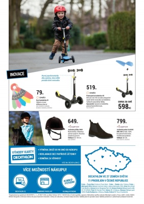 akční leták Decathlon 29.11.2016-31.12.2016